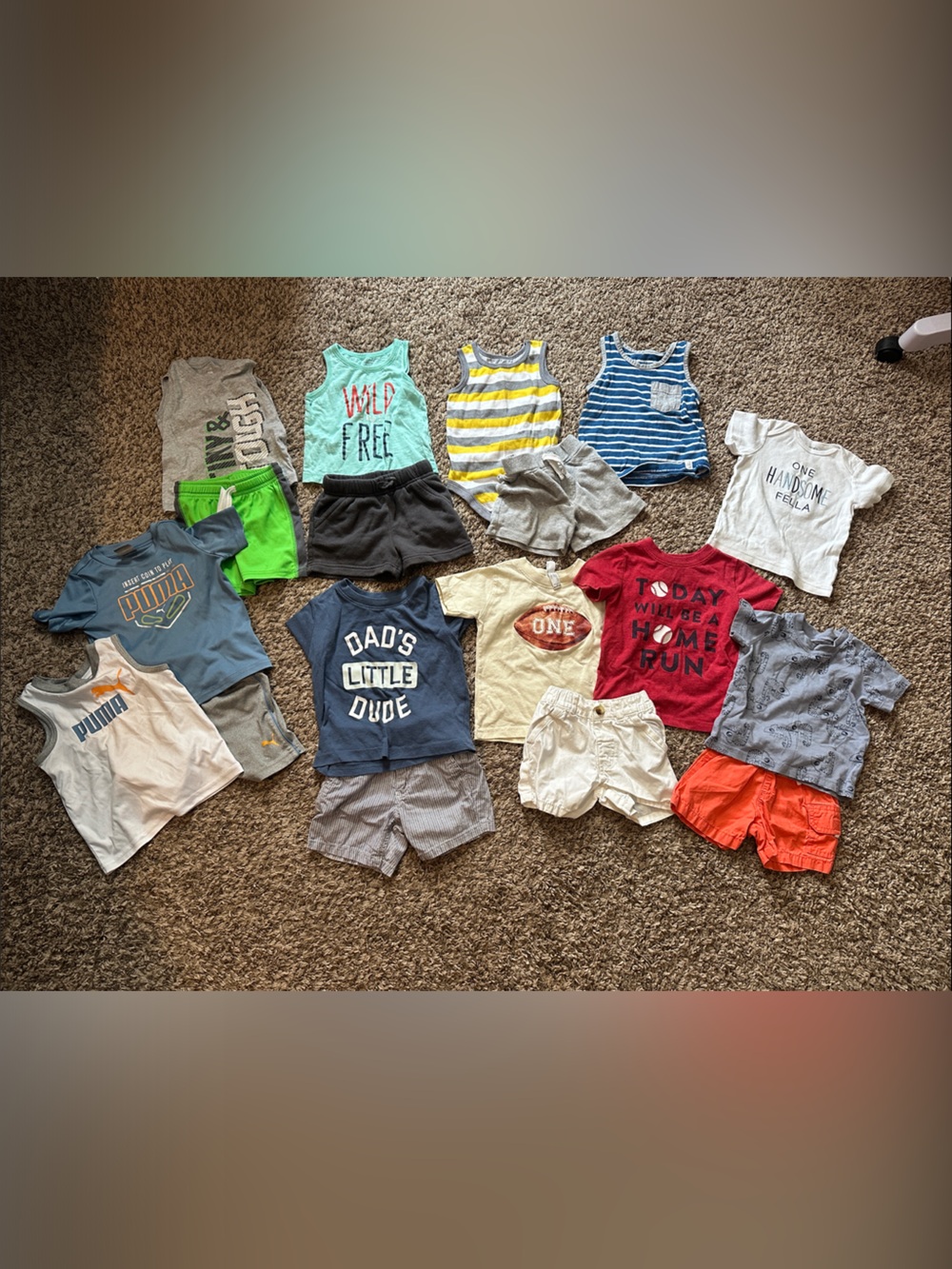 Boy 12 months summer bundle